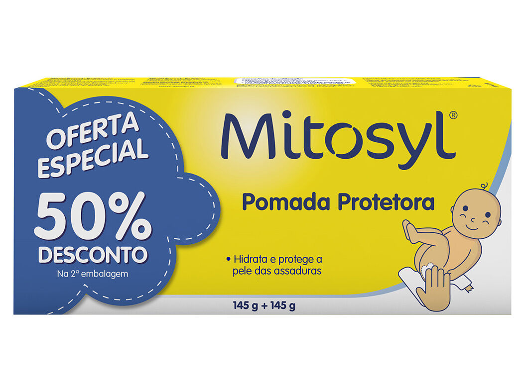 POMADA MITOSYL 2X145G 50% 2&ordf;EMB