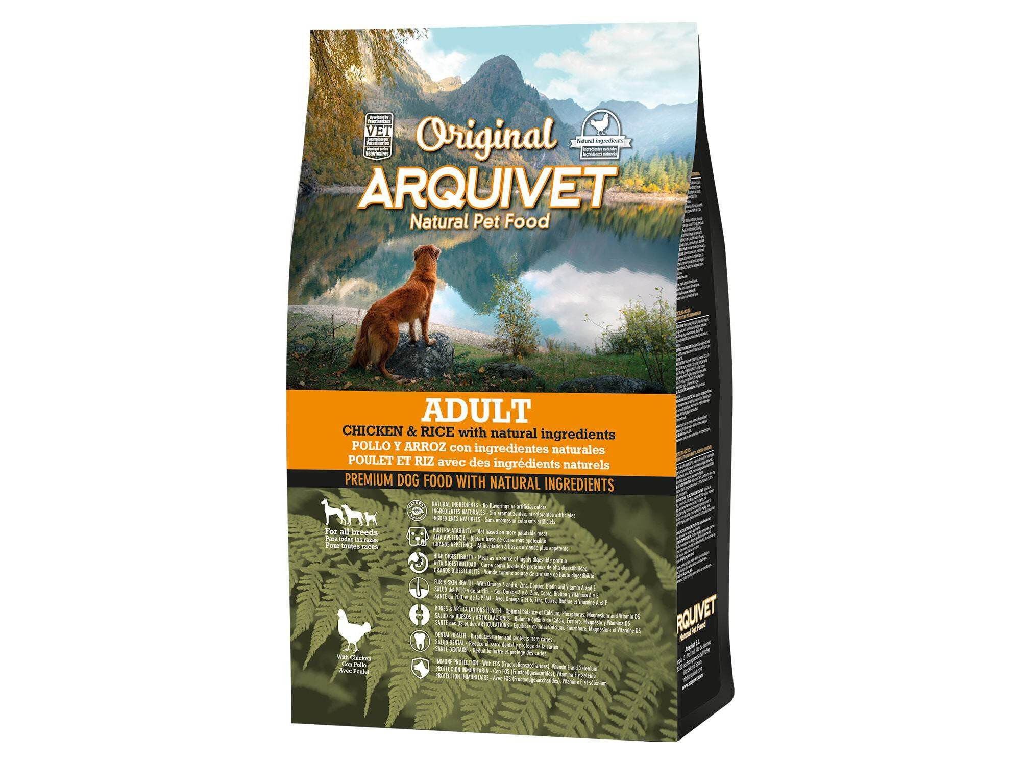 RA&Ccedil;&Atilde;O C&Atilde;O ARQUIVET ORIGINAL FRANGO 12KG image number 1