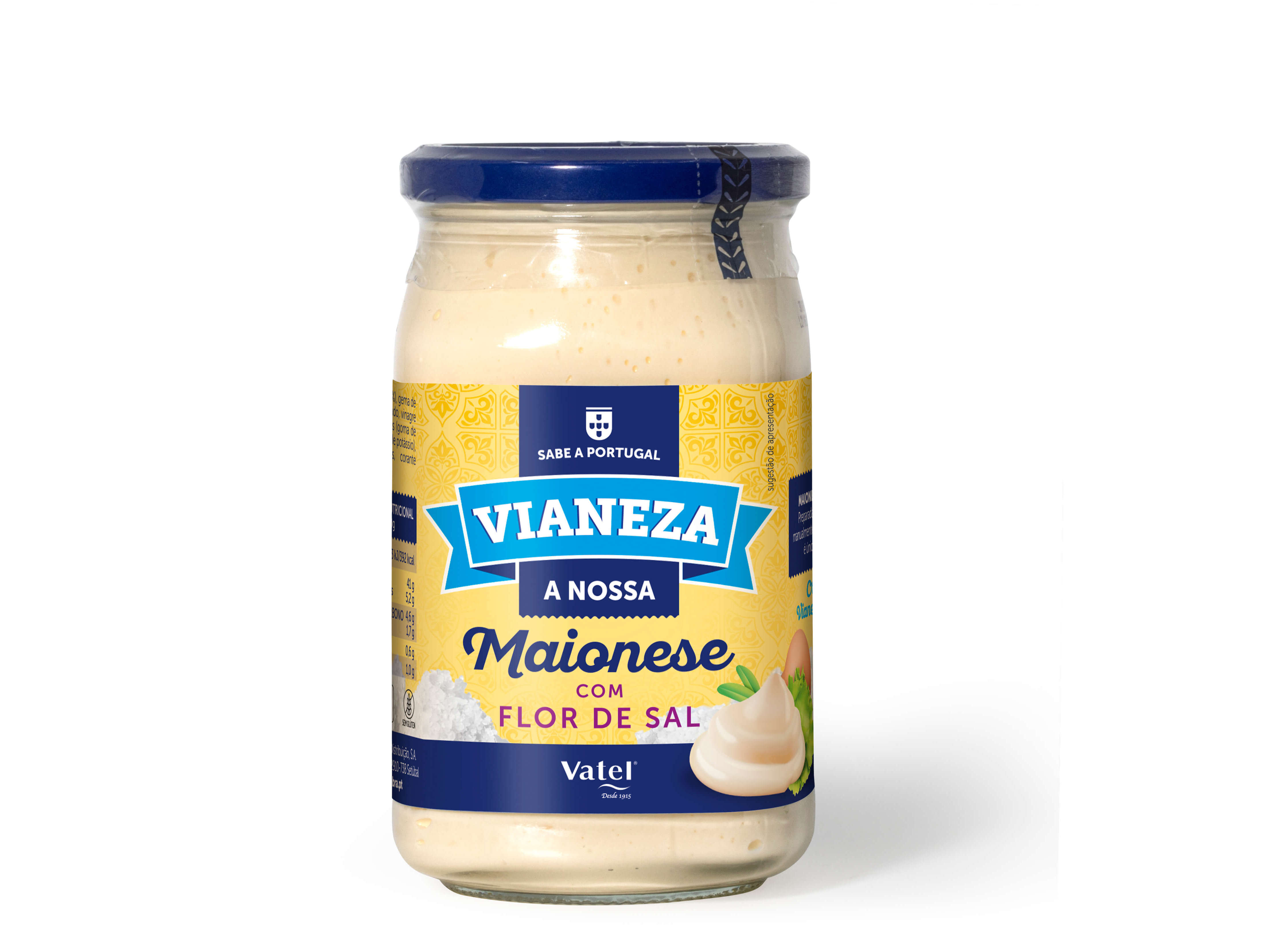 MAIONESE VIANEZA COM FLOR DE SAL 450ML image number 0