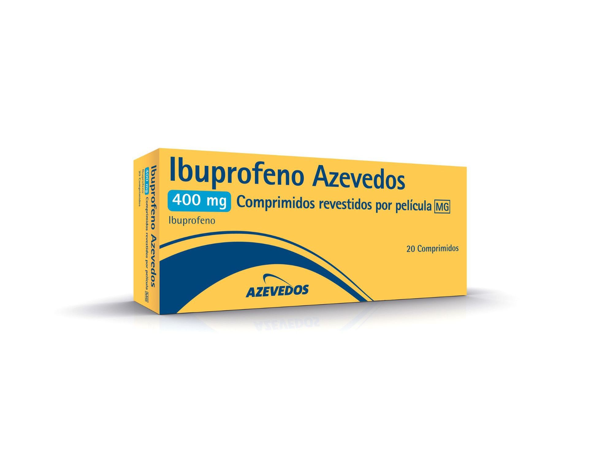 COMPRIMIDOS AZEVEDOS IBUPROFENO 400MG 20UN