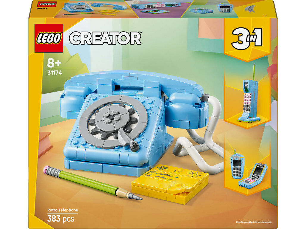 TELEFONE RETRO LEGO LEGO CREATOR 31174 image number 0