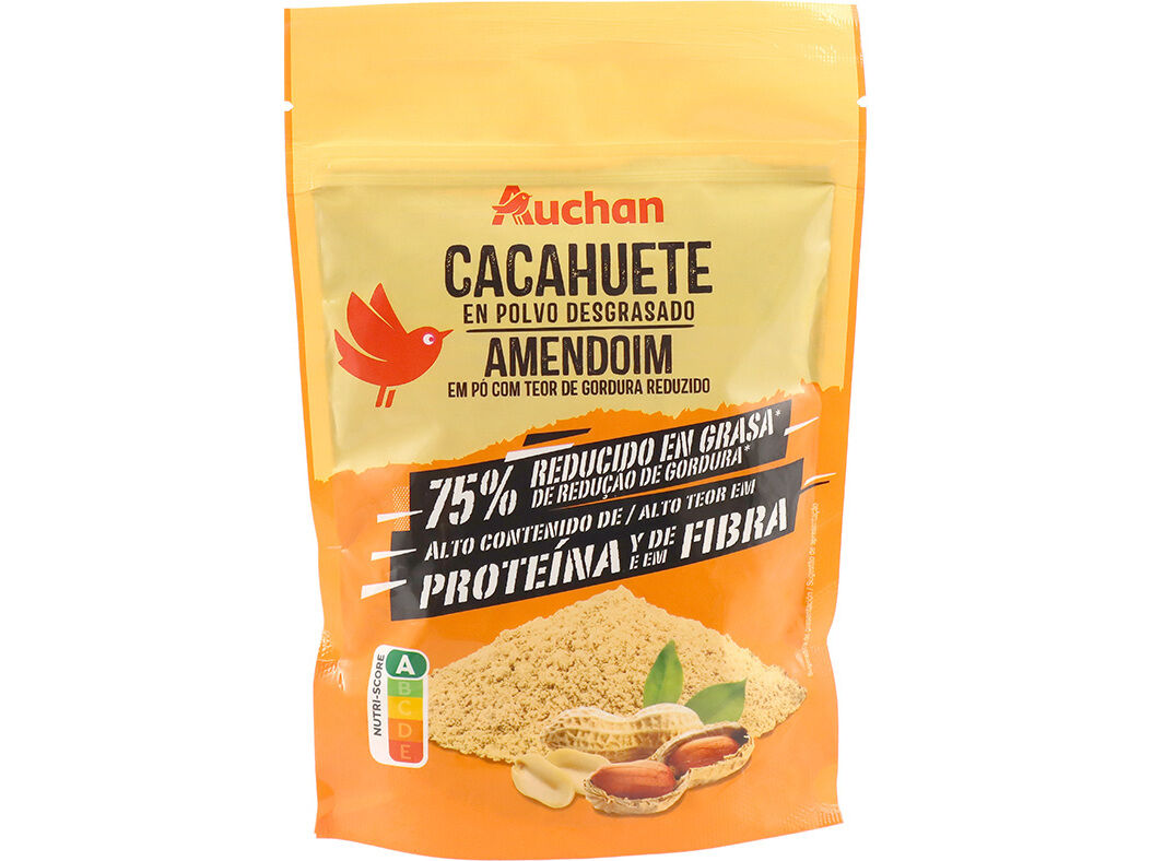 AMENDOIM EM P&Oacute; AUCHAN 200G