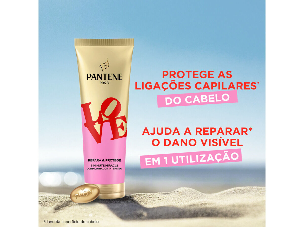 PACK DE CABELO PANTENE LOVE CH+CN+MASC 1 UN image number 3