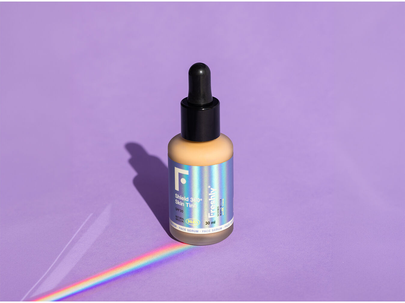 SKIN TINT FRESHLY SHIELD 360&ordm; ESCURO 30ML image number 1