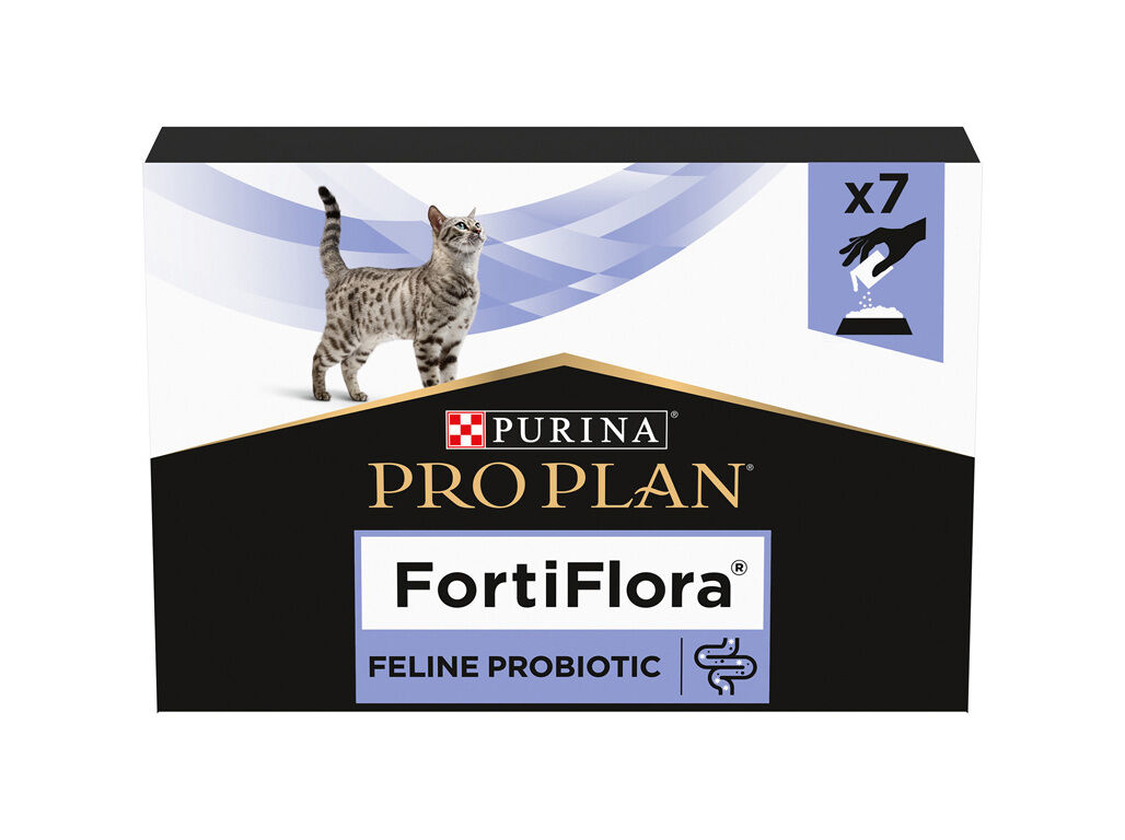 SUPLEMENTO PROBI&Oacute;TICO PRO PLAN GATO FORTIFLORA 7X1G image number 0