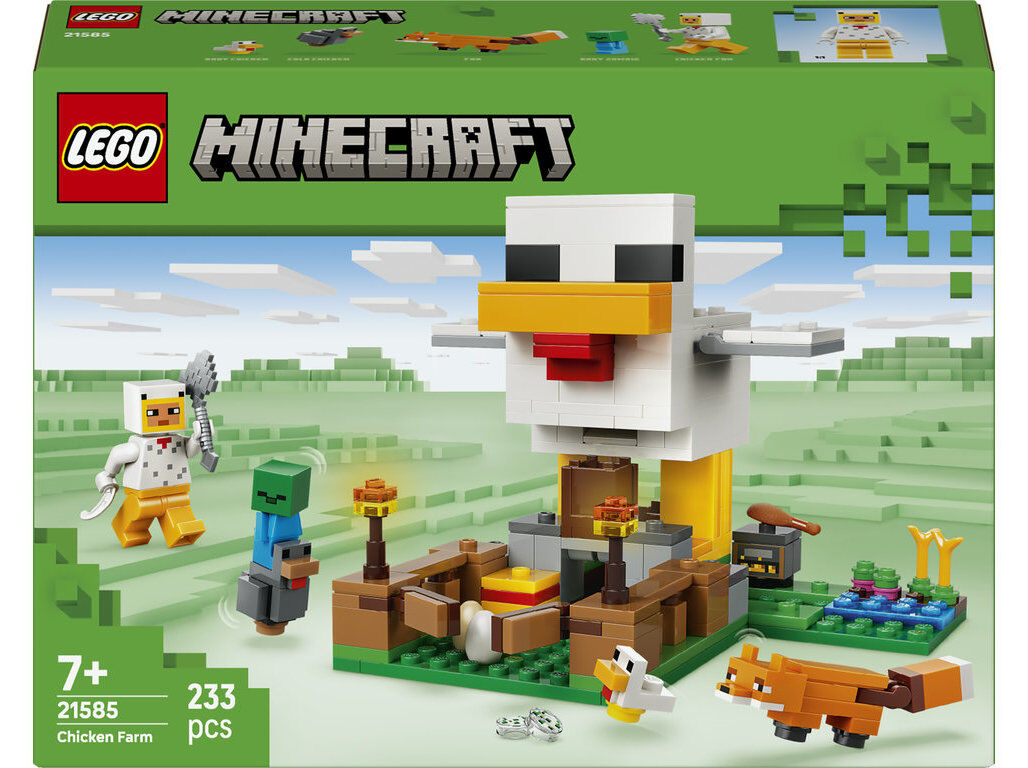 QUINTA DA GALINHA LEGO MINECRAFT 21585