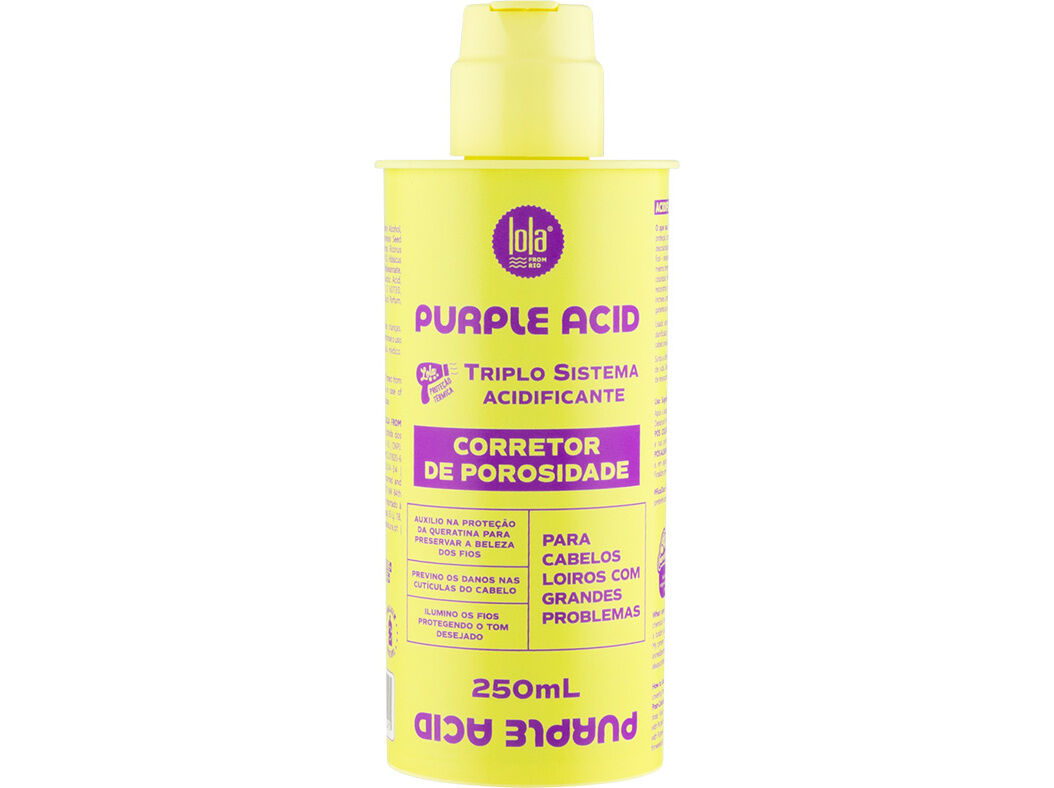 CORRECTOR POROSIDADE LOLA PURPLE ACID 250ML image number 0