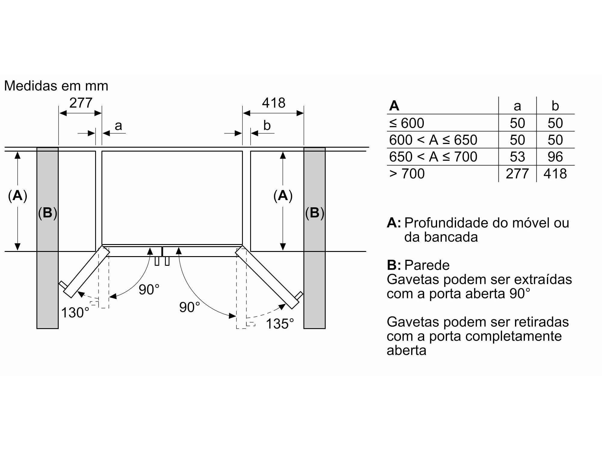 FRIGOR&Iacute;FICO AMERICANO BOSCH KAD93AIDP INOX D 562 L image number 10