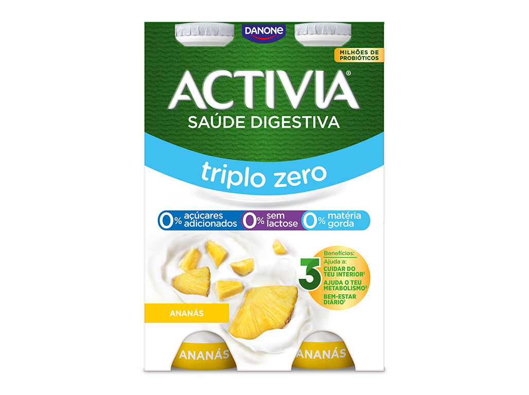 BIFIDUS L&Iacute;QUIDO ACTIVIA ANAN&Aacute;S 000% 4X155G image number 0