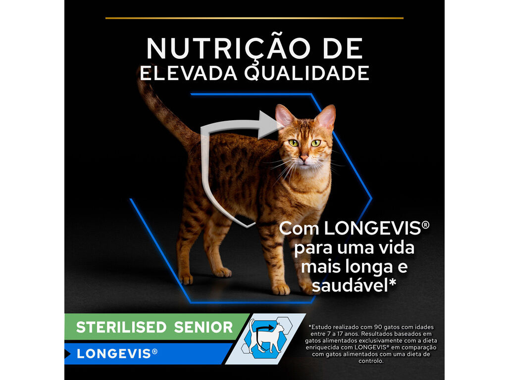 COMIDA H&Uacute;M GATO PRO PLAN S&Eacute;NIOR ESTERILIZADO PERU 85G image number 2