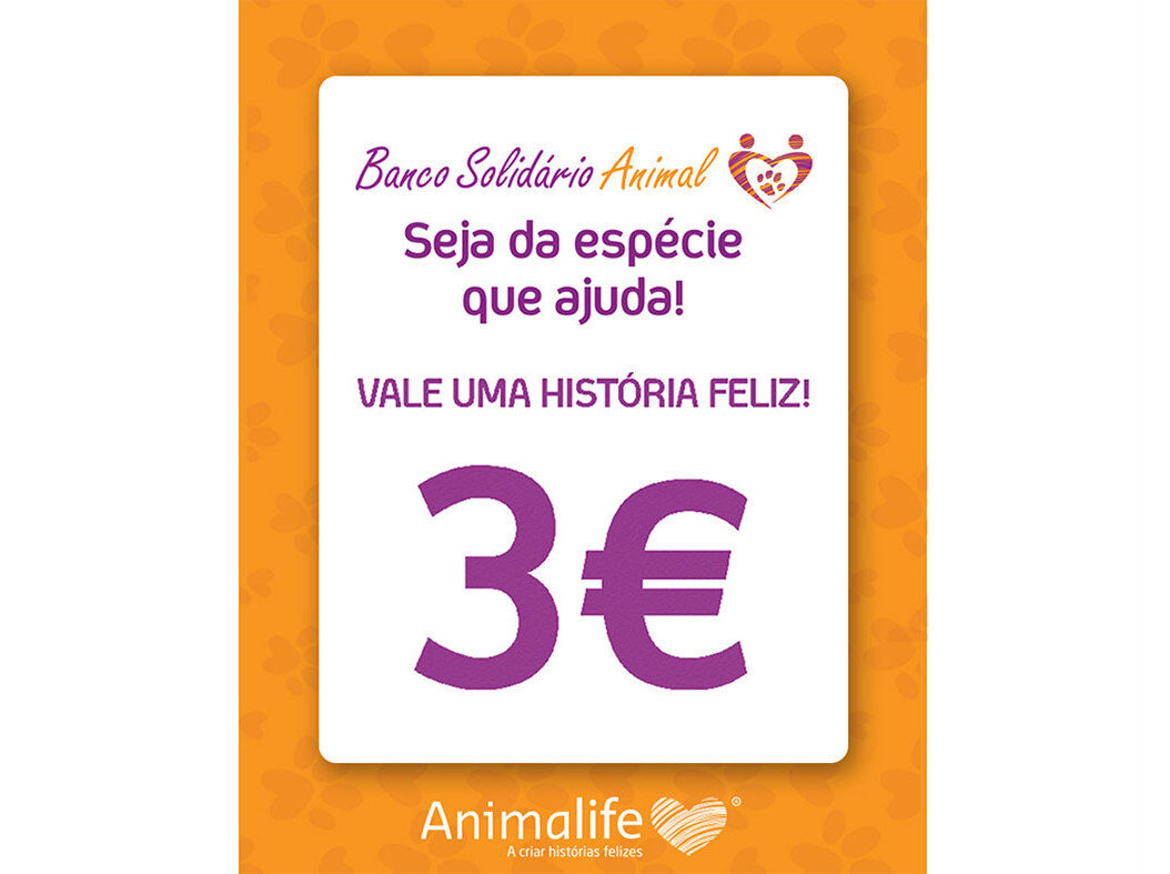DONATIVO ANIMALIFE 3 EUROS ONLINE
