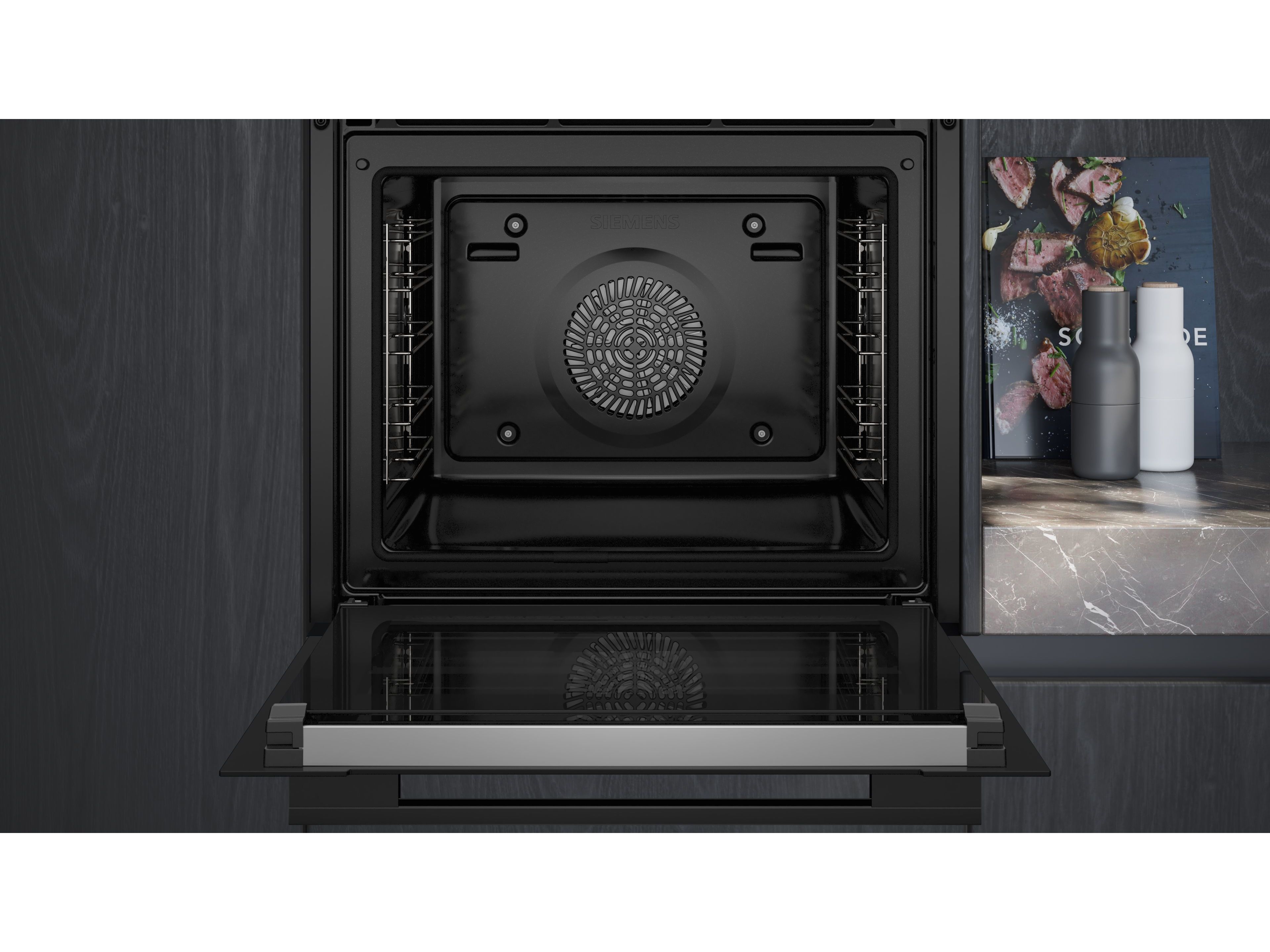 FORNO MULTIFUN&Ccedil;&Otilde;ES PIROLITICO SIEMENS HR776G1B1 IQ700 71L image number 1