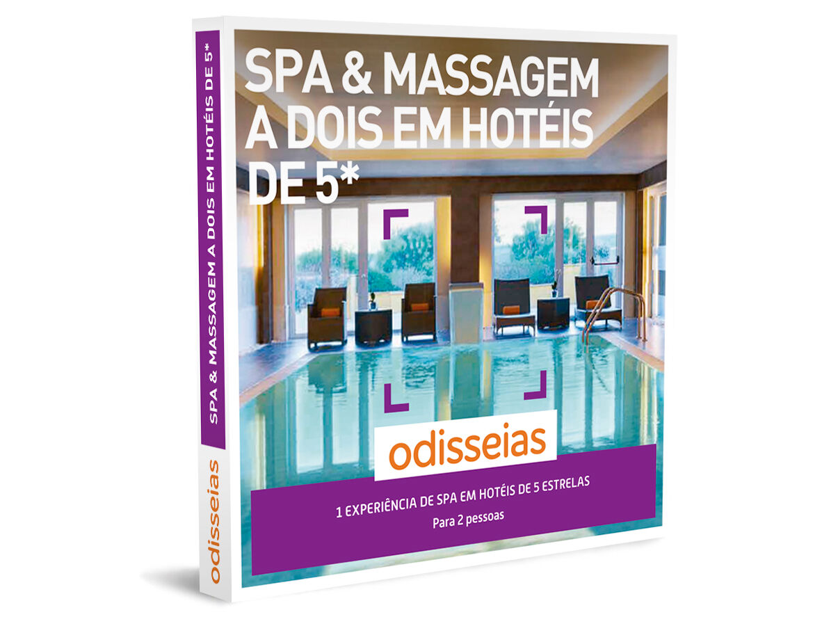 PACK ODISSEIAS SPA & MASSAGEM A 2 EM HOT&Eacute;IS