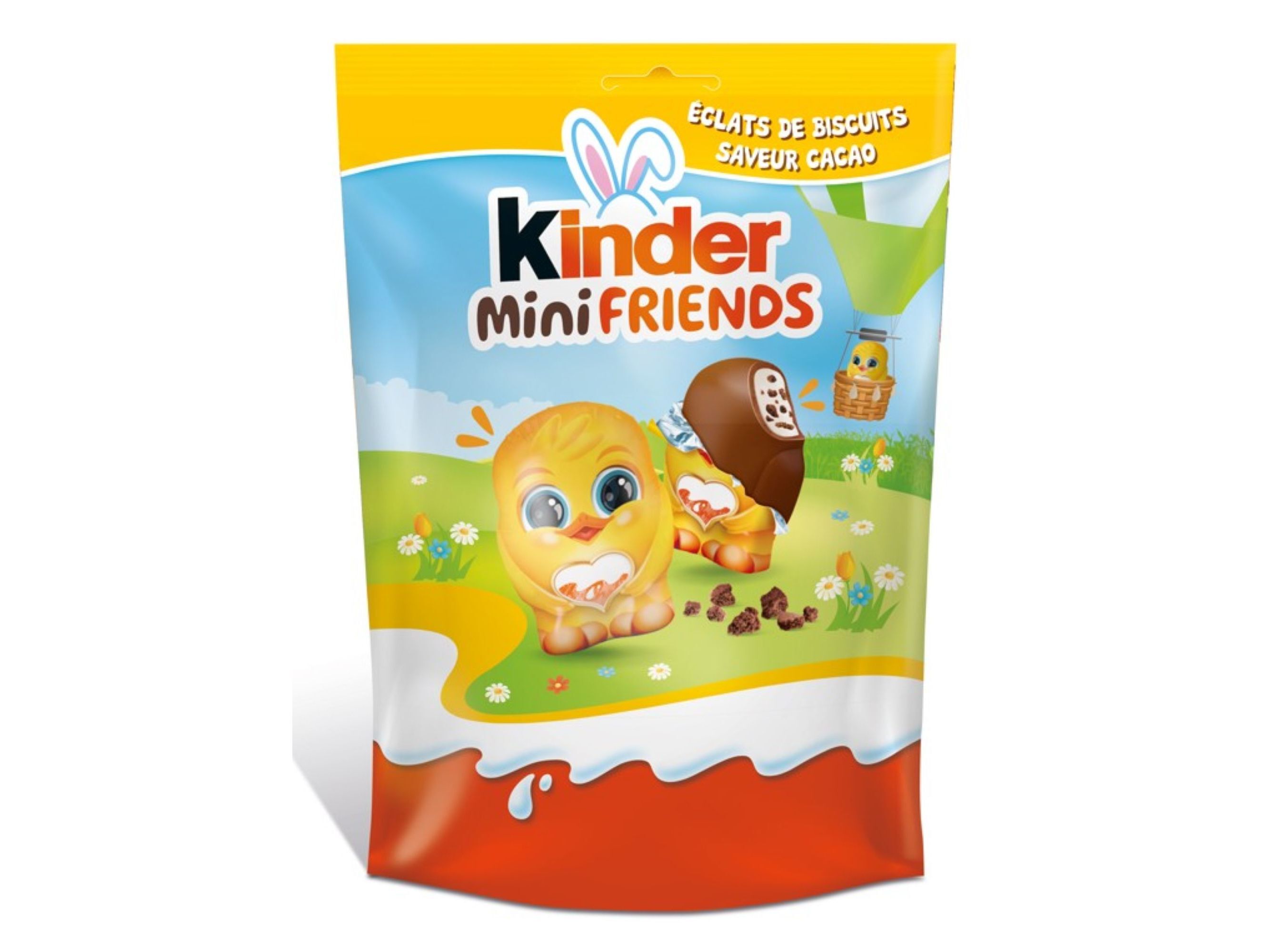 FANTASIAS DE CHOCOLATE KINDER HAPPY MINI FRIENDS T20 122G