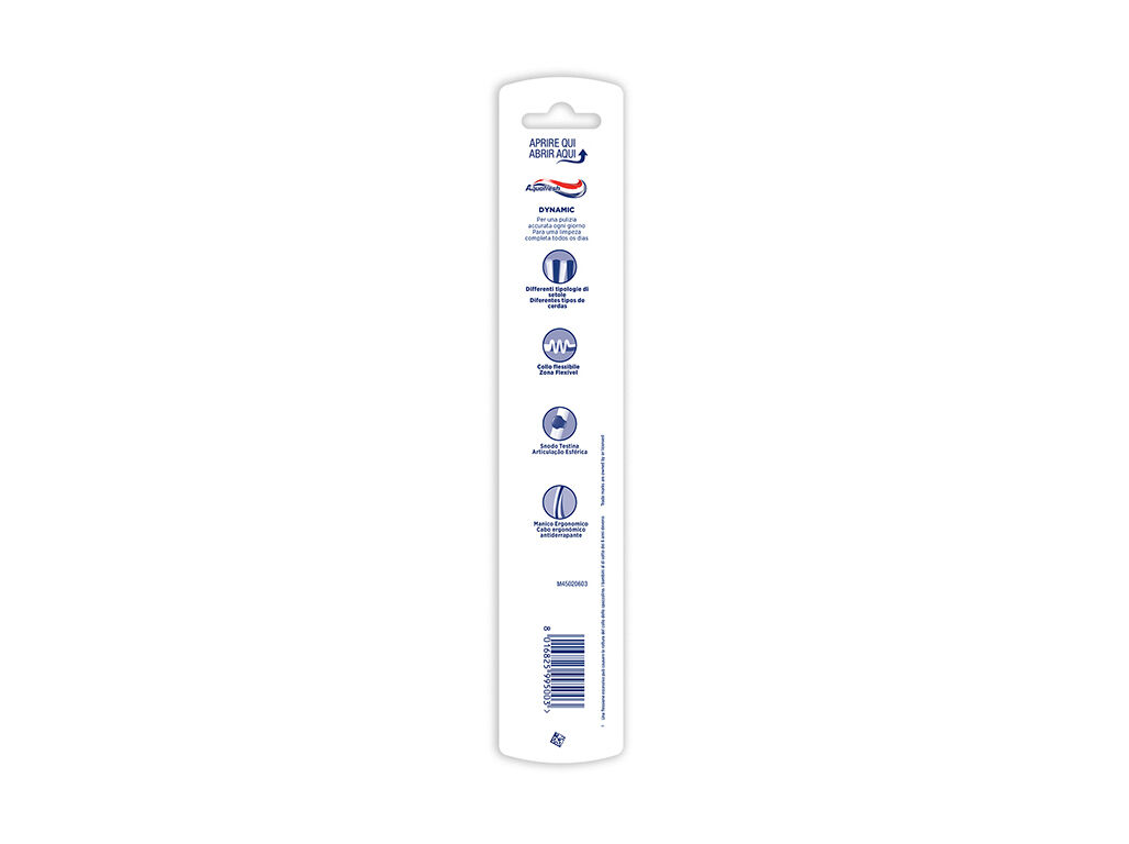 ESCOVA DE DENTES AQUAFRESH DYNAMIC M&Eacute;DIA 1 UN image number 1