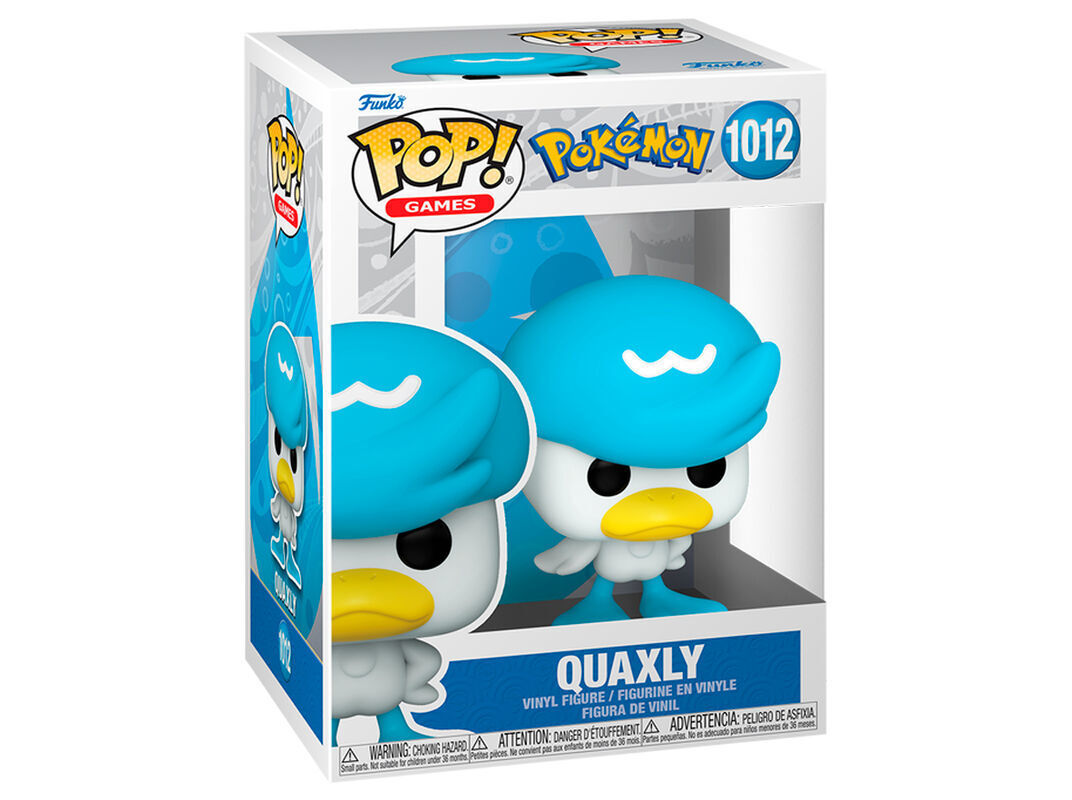 FIGURA FUNKO POP GAMES: POKEMON- QUAXLY image number 0