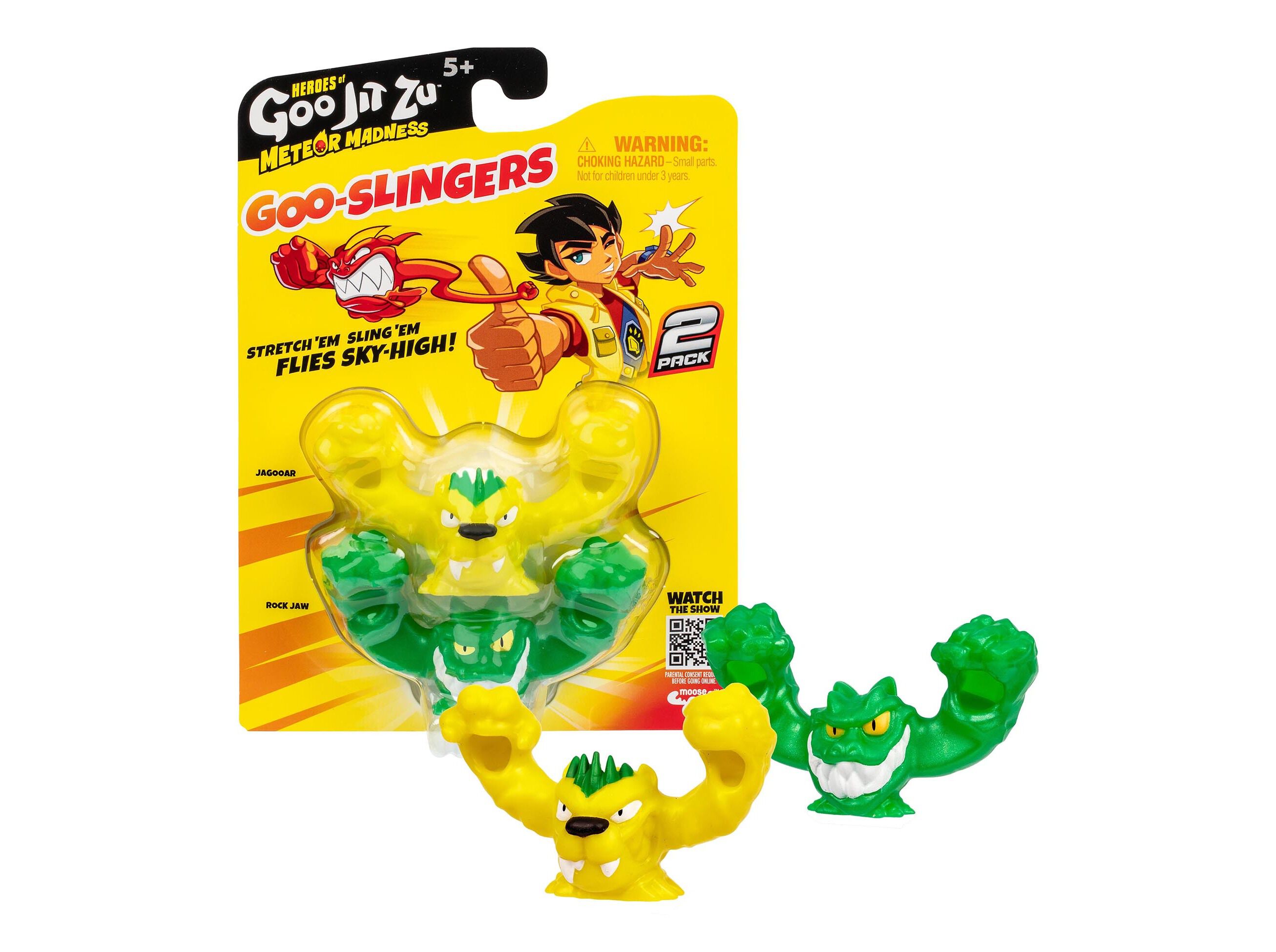 GOO SLINGERS GOO JIT ZU PACK 2 MODELOS SORTIDOS image number 1