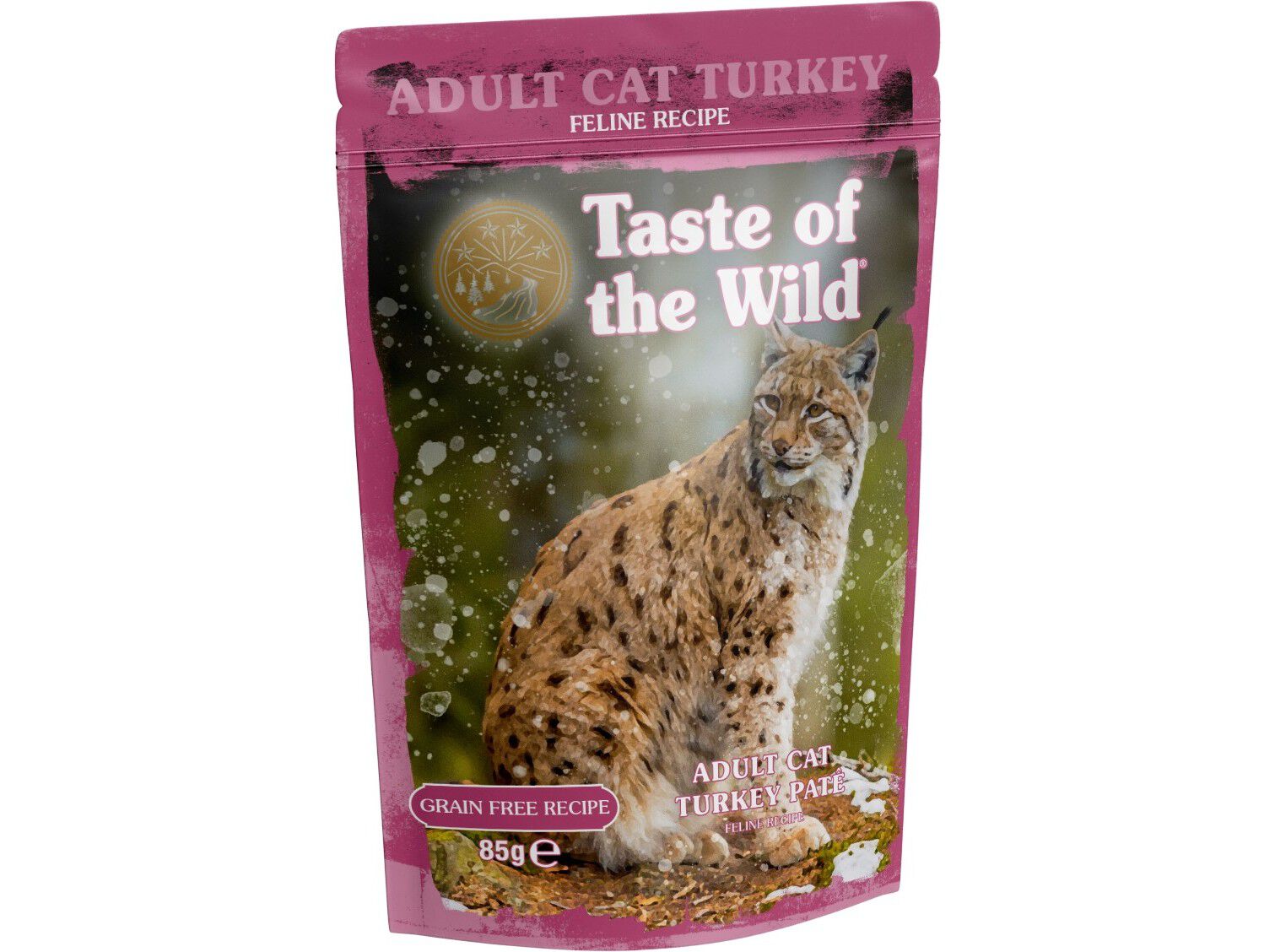 COMIDA H&Uacute;MIDA PARA GATO TASTE OF THE WILD PAT&Eacute; PERU 85G