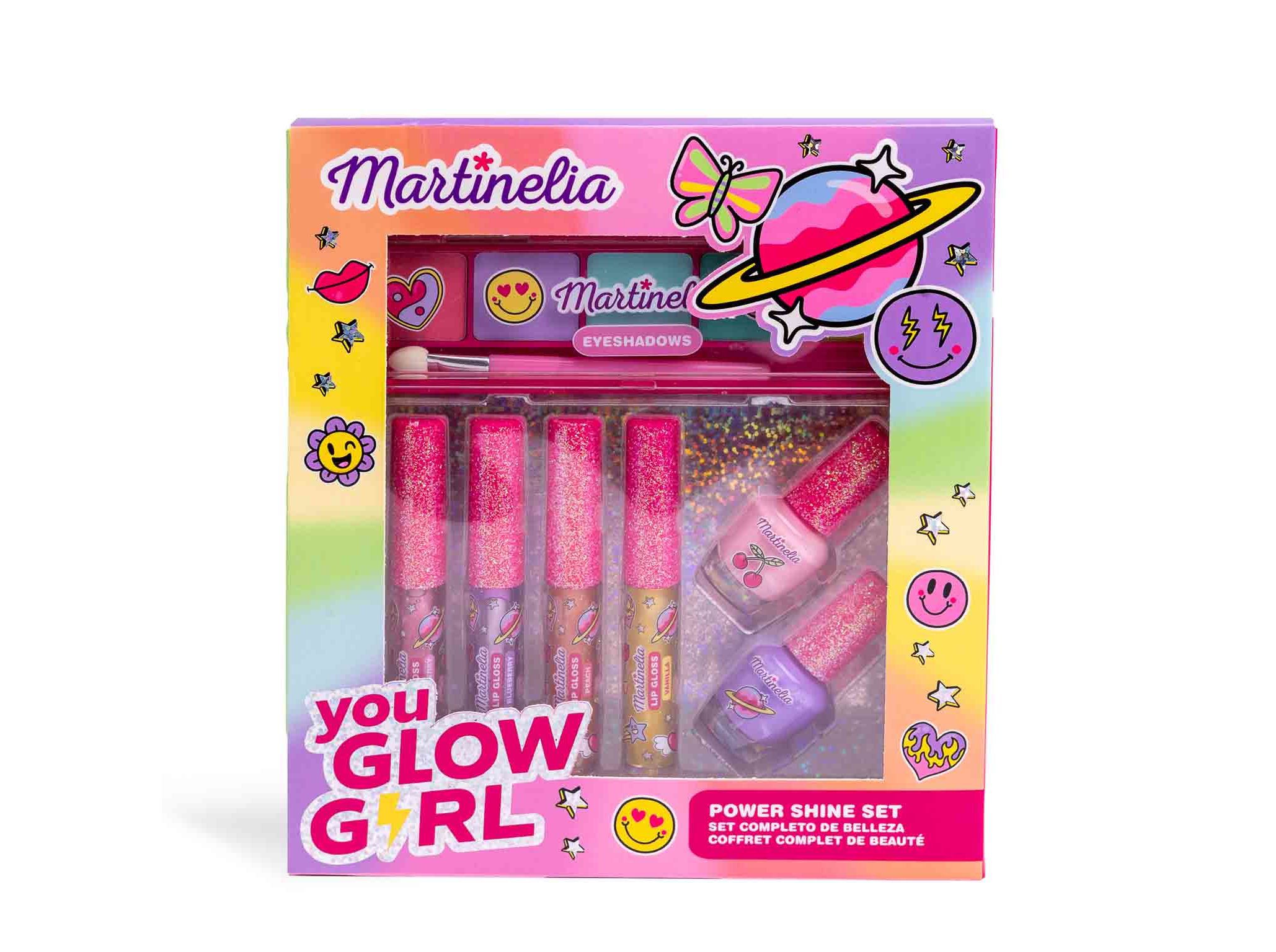 CONJUNTO MAQUILHAGEM MARTINELIA SUPERGIRL image number 1