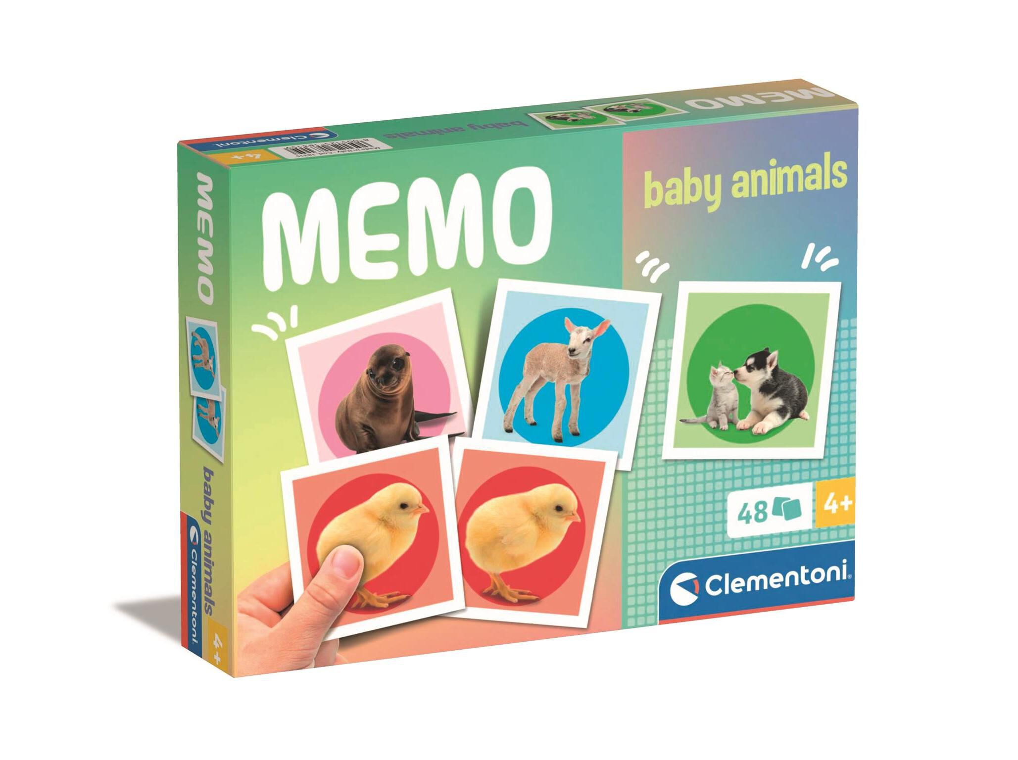 MEMO CLEMENTONI ANIMAIS BEB&Eacute;S