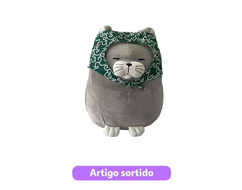 GATO EM PELUCHE ONE TWO FUN MARSHMALLOW 28CM MODELOS SORTIDOS image number 2