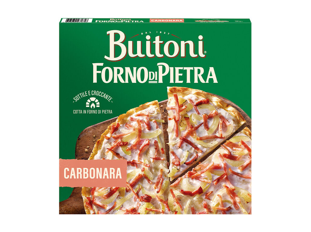 PIZZA BUITONI FORNO DI PIETRA CARBONARA 300G image number 0