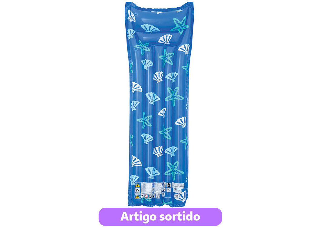 COLCH&Atilde;O DE PRAIA ONE TWO FUN TROPICAL 170X54X15CM MODELOS SORTIDOS image number 1