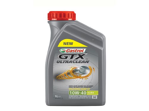 LUBRIFICANTE CASTROL GTX ULTRACLEAN 10W40A3/B4 1L image number 1