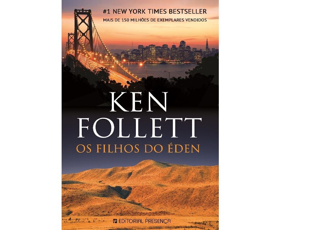 LIVRO OS FILHOS DO &Eacute;DEN GN N579 - KEN FOLLET image number 0