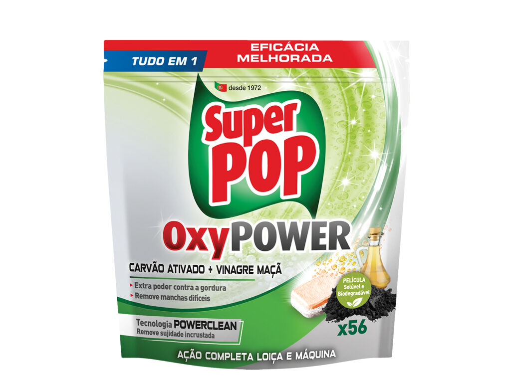DETERGENTE M&Aacute;QUINA DA LOI&Ccedil;A OXYPLUS CARV&Atilde;O SUPER POP 56 DOSES