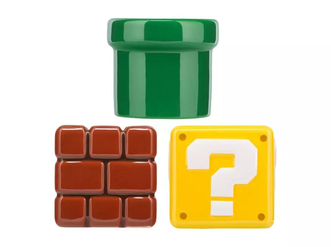 SET 3 TA&Ccedil;AS SNACKS SUPER MARIO image number 1