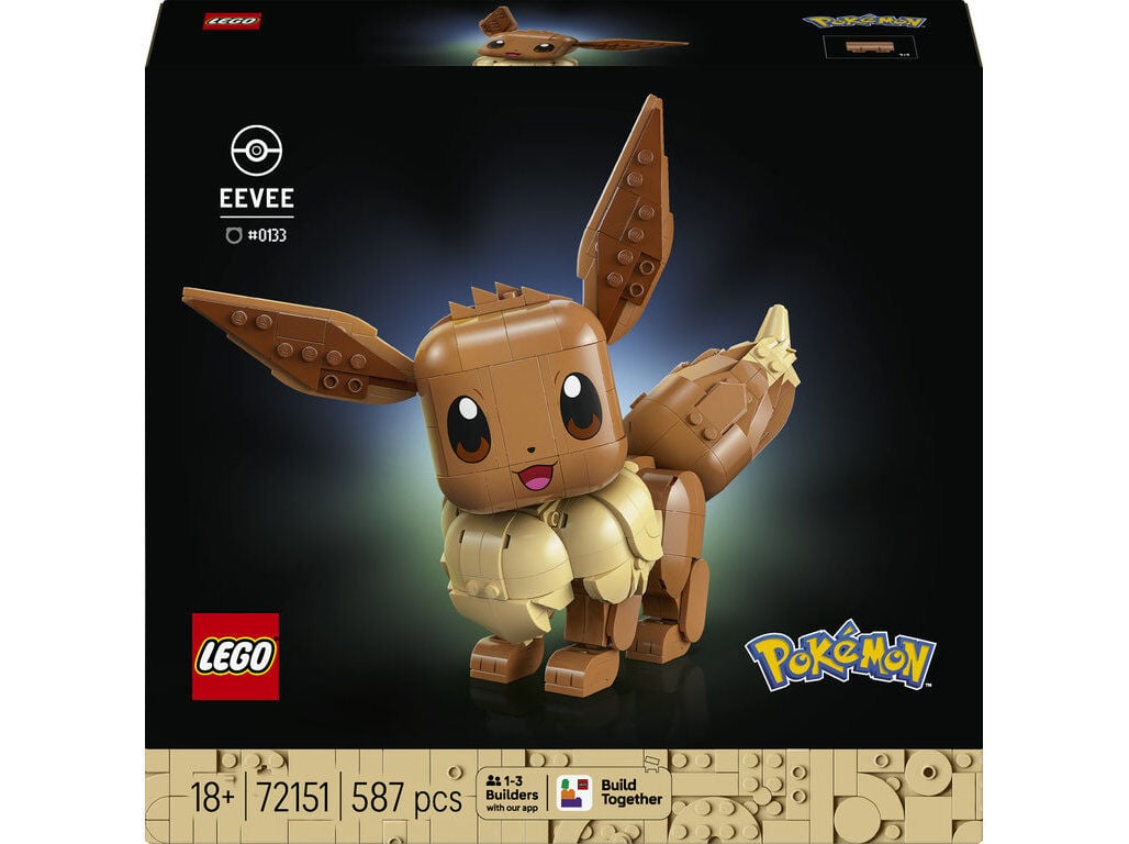 EEVEE LEGO POK&Eacute;MON 72151 image number 0