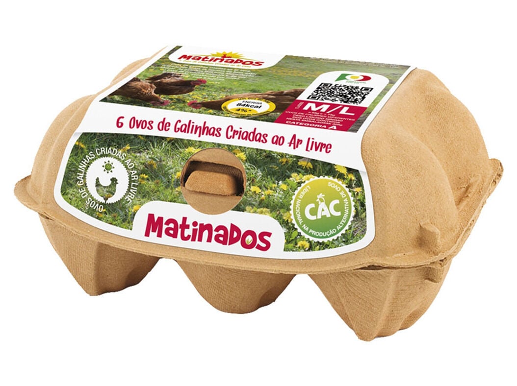 OVOS MATINADOS DO CAMPO CLASSE M E L MEIA D&Uacute;ZIA