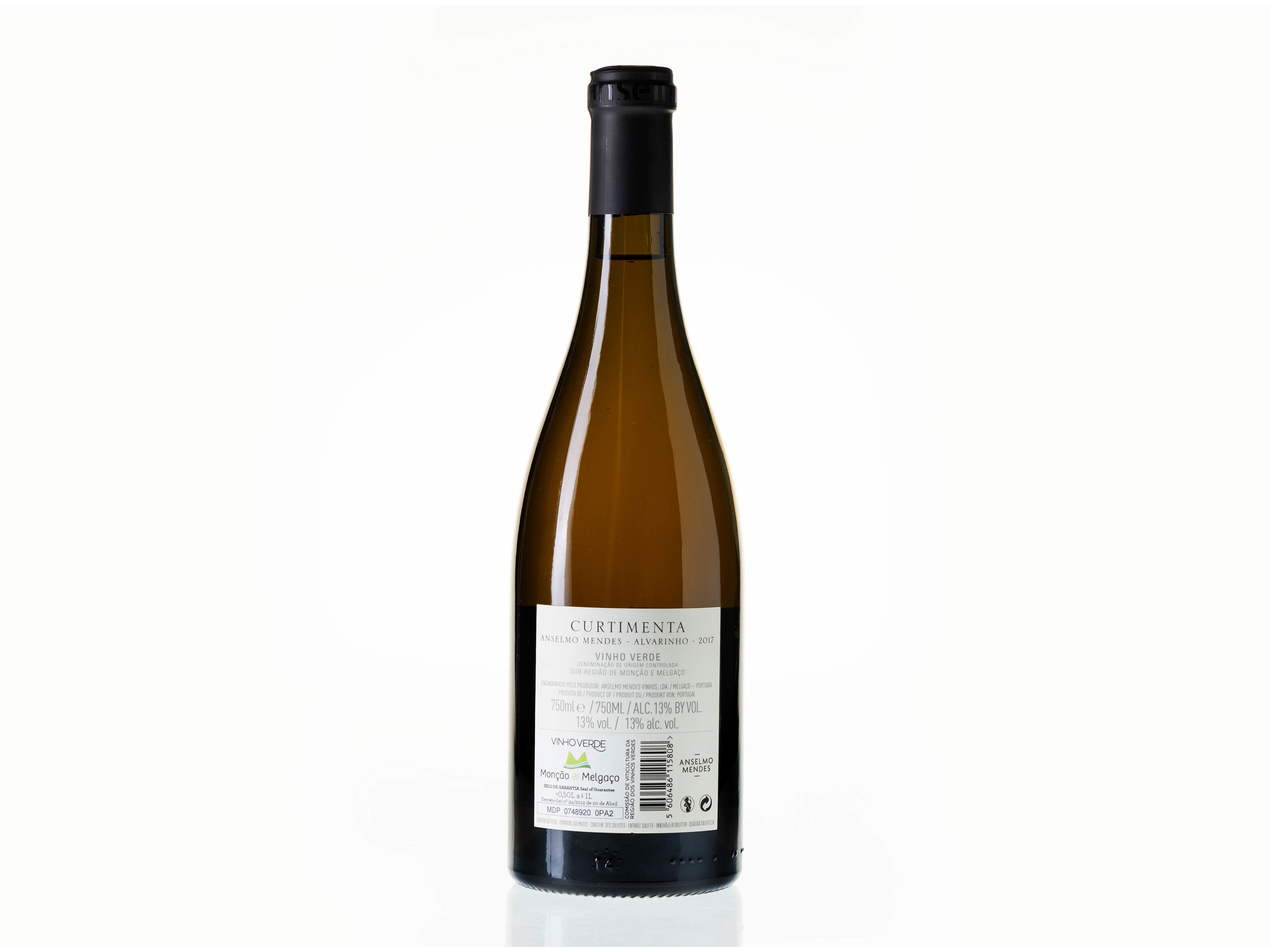 VINHO BRANCO CURTIMENTA VINHOS VERDES 0.75 L image number 1