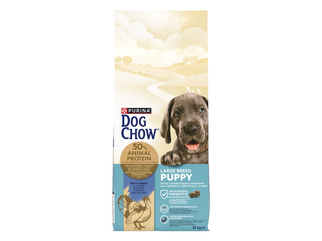 RA&Ccedil;&Atilde;O PARA C&Atilde;O DOG CHOW J&Uacute;NIOR RA&Ccedil;AS GRANDES PERU 12KG image number 1