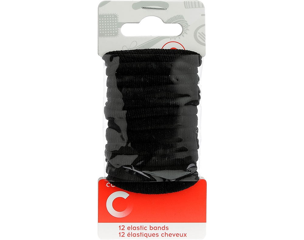 EL&Aacute;STICO COSMIA CABELO ESPONJA 12UN image number 0