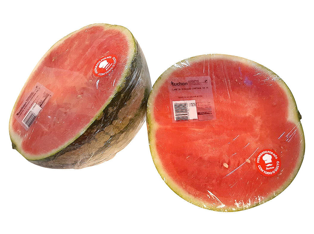 MELANCIA RISCADA AUCHAN CULTIVAMOS O BOM METADE KG