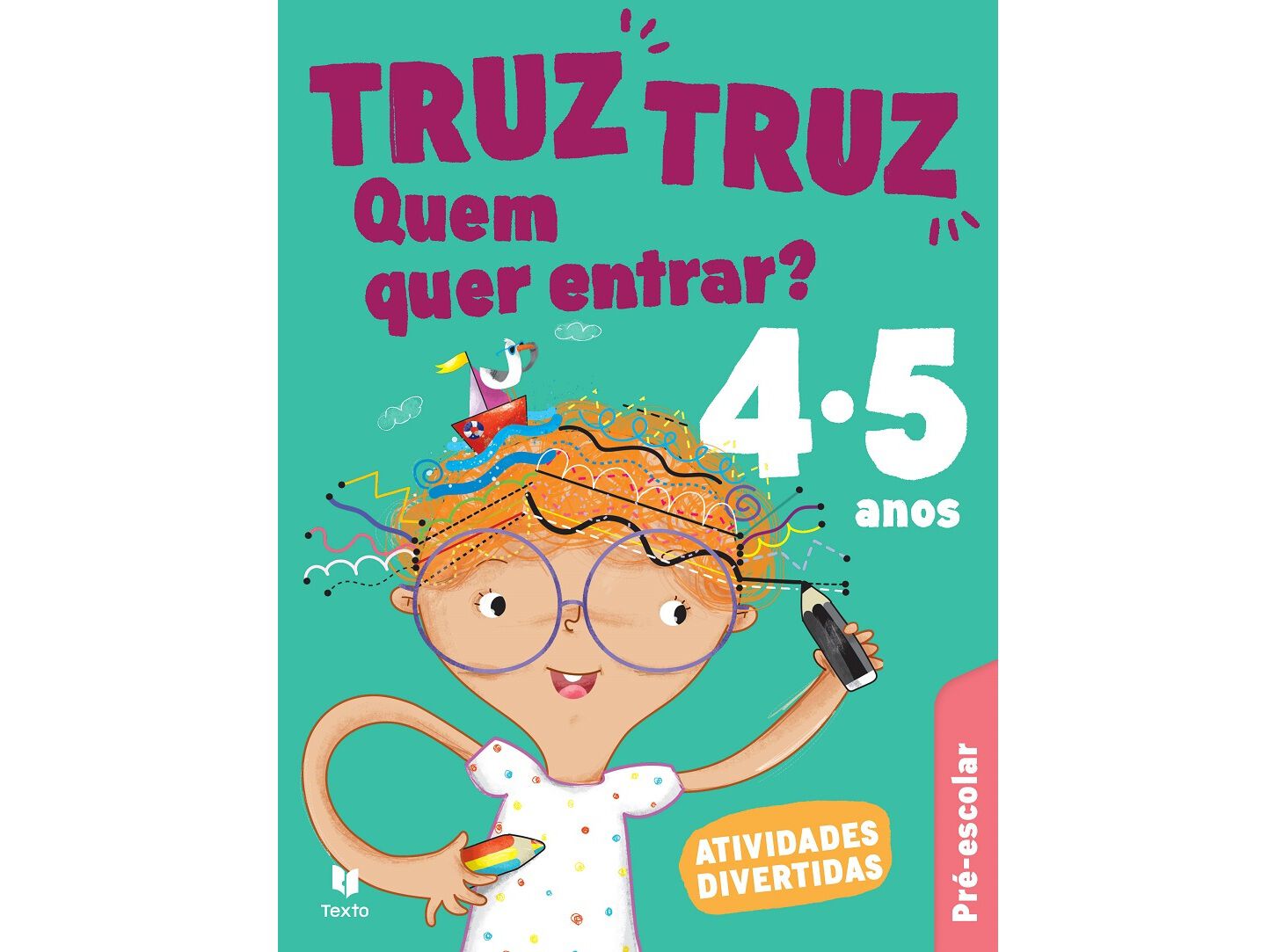 LIVRO TRUZ TRUZ - BLOCO DE ATIVIDADES PR&Eacute;-ESCOLAR 4/5 ANOS image number 0