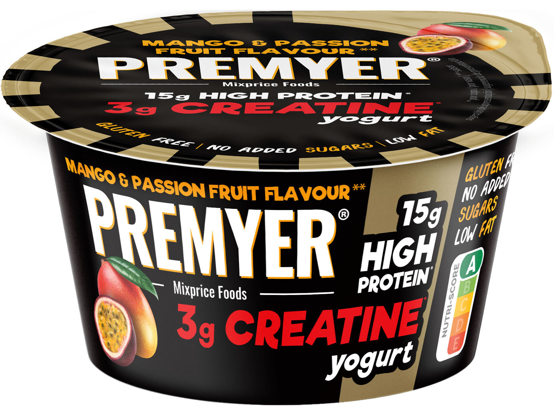 IOGURTE PROTE&Iacute;NA PREMYER MANGA MARACUJ&Aacute; COM CREATINA150G image number 0