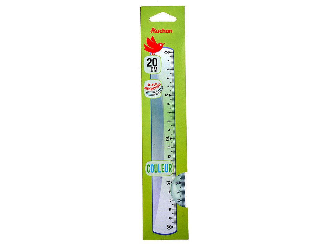R&Eacute;GUA ULTRA RESISTENTE AUCHAN 20CM