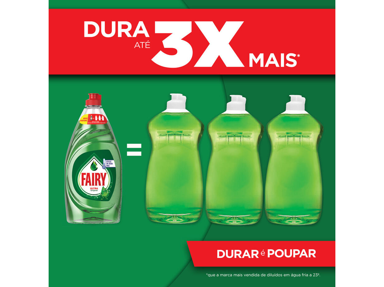 DETERGENTE LOI&Ccedil;A MANUAL FAIRY ORIGINAL 1450ML image number 4