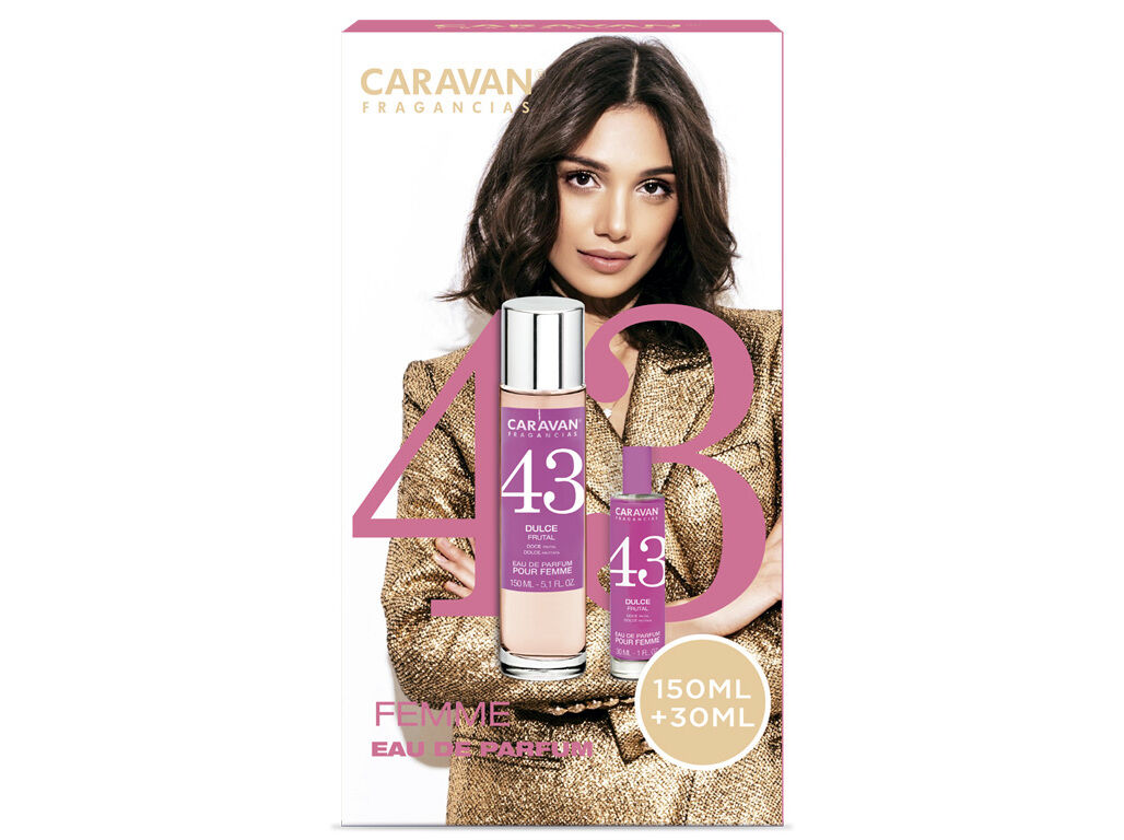 CONJUNTO CARAVAN SENHORA EAU DE TOILETTE N&ordm;43 150ML+30ML