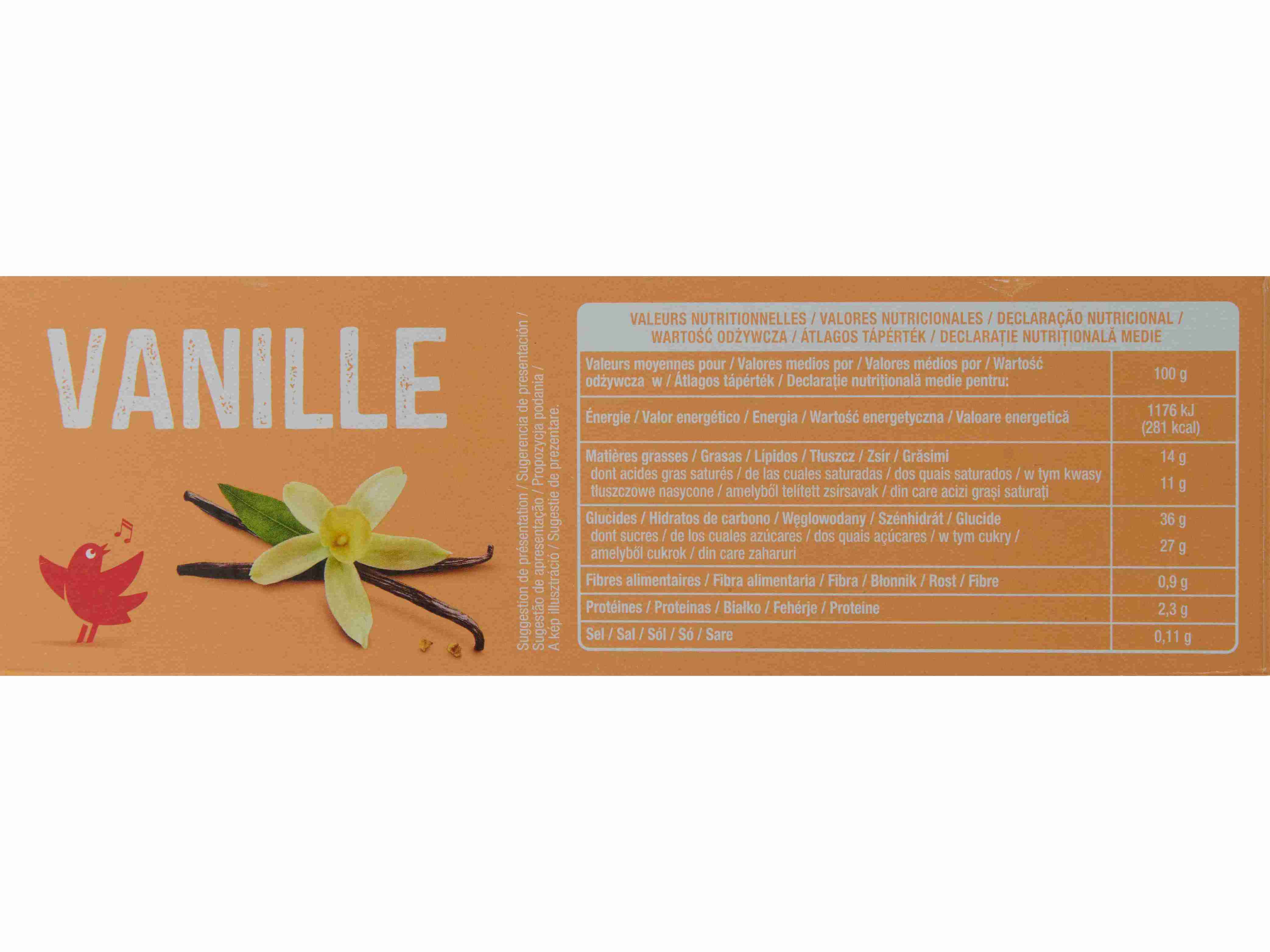 GELADO CONE AUCHAN BAUNILHA 6X120ML image number 3