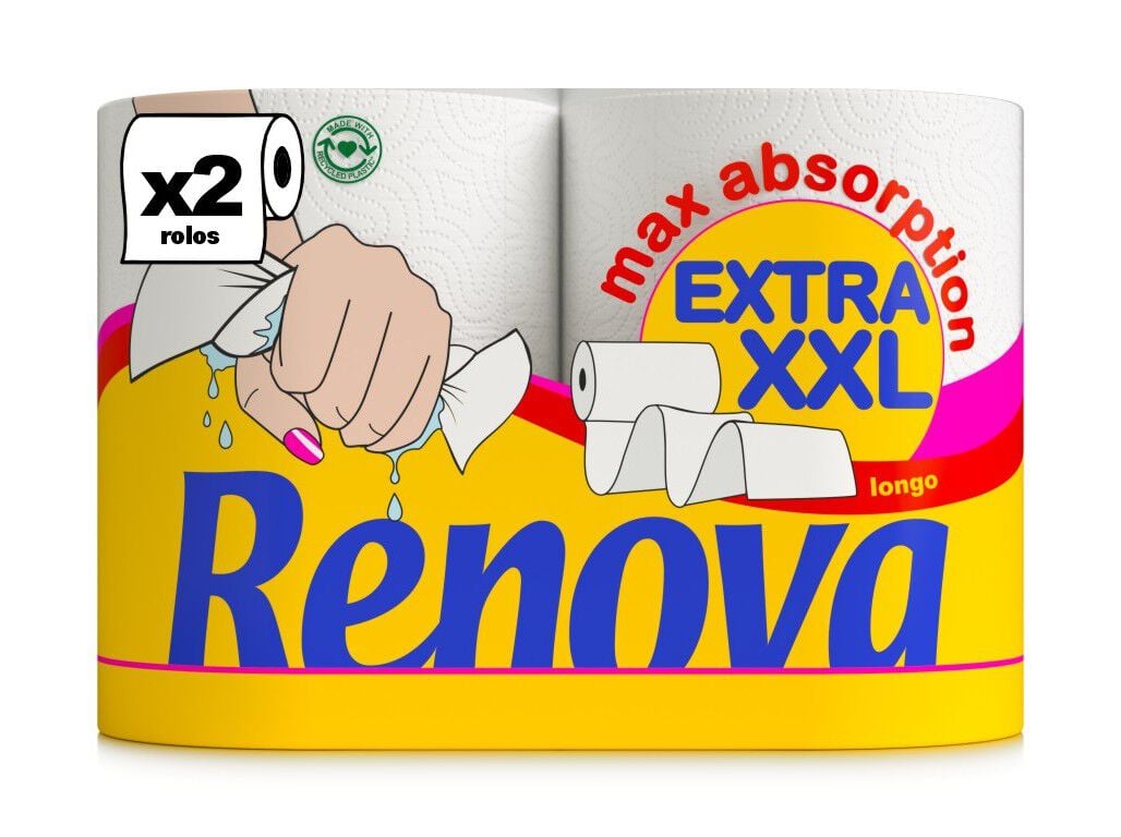 ROLO RENOVA COZINHA EXTRA XXL 2 UNIDADES