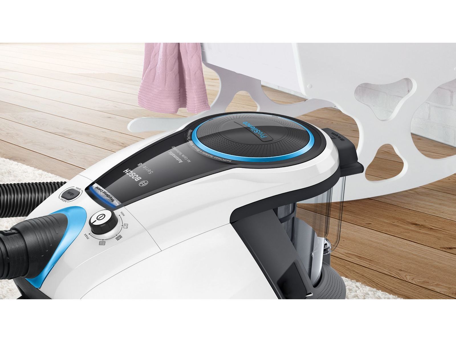 ASPIRADOR SEM SACO BOSCH BGS7SIL1 BRANCO 650 W image number 8