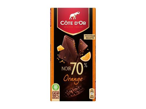 CHOCOLATE CÔTE D'OR LARANJA 100G image number 0