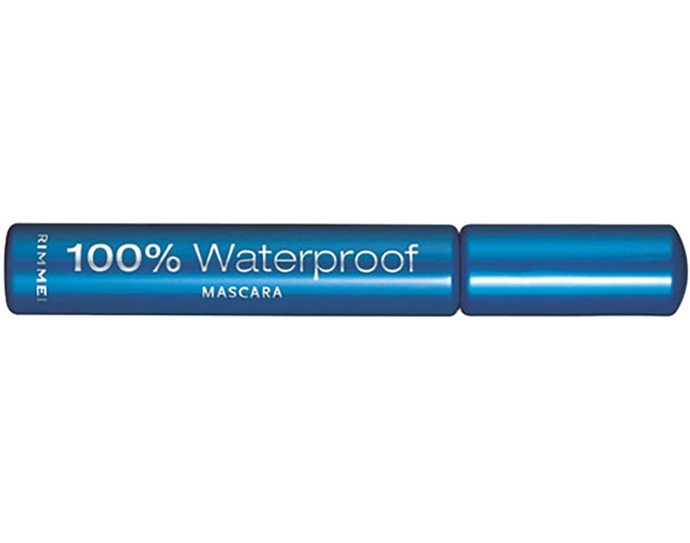 M&aacute;scara de Pestanas 100% Waterproof 001 Preto Rimmel un