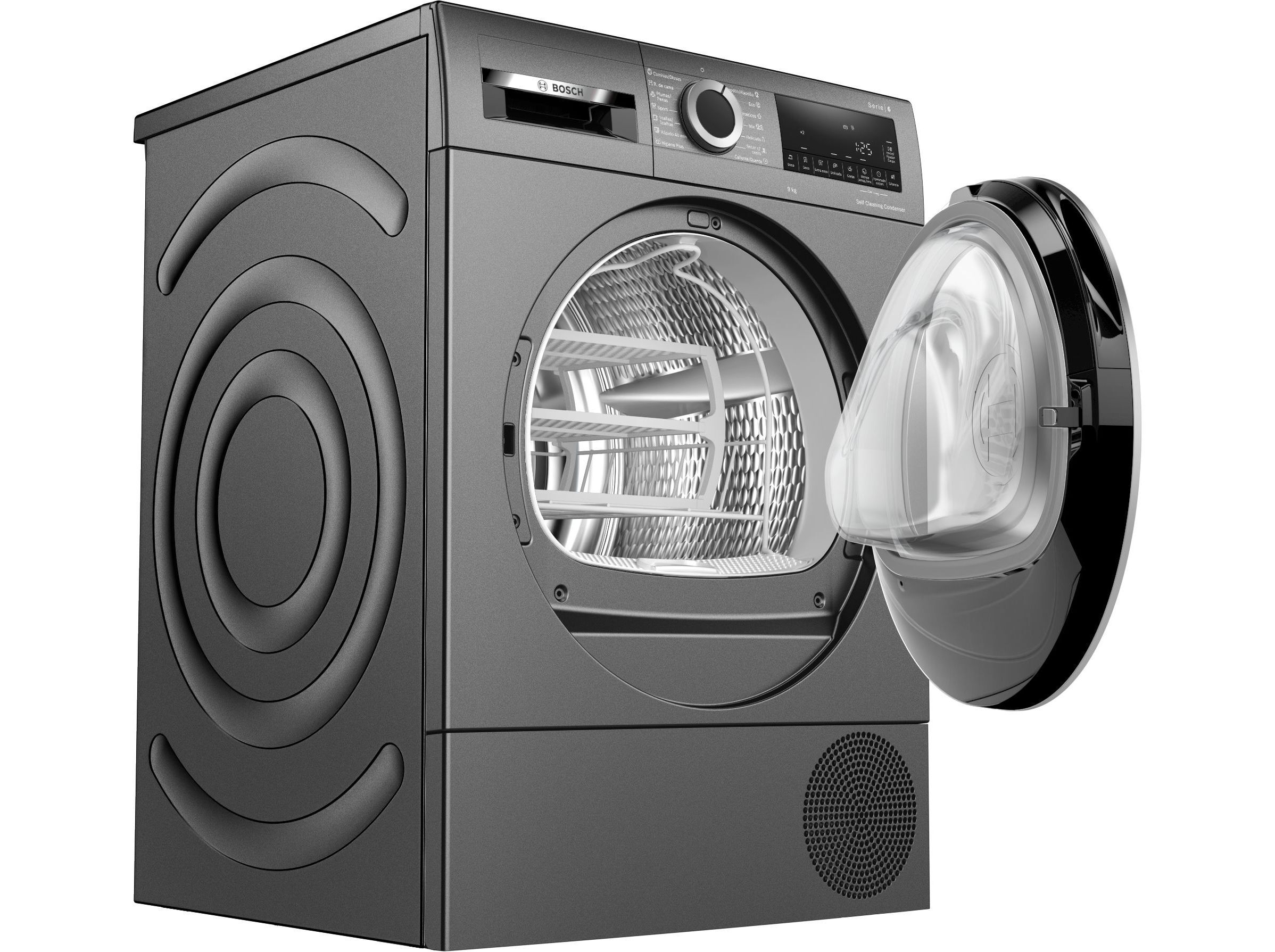 M&Aacute;QUINA SECAR ROUPA BOSCH WQG245DRES INOX C 9KG image number 1