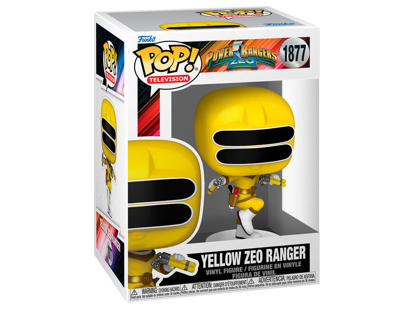 FIGURA POP! FUNKO PR Z- ZEO RANGER YELLOW image number 0