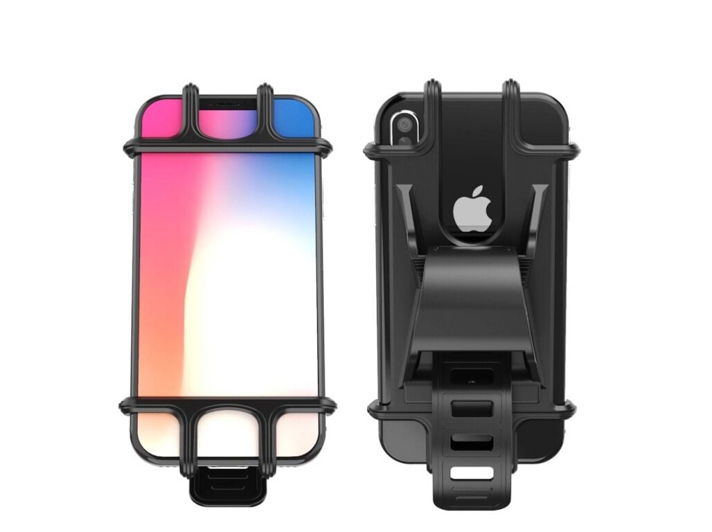 SUPORTE TELEM&Oacute;VEL QILIVE 600137876 P/ BICICLETA PRETO